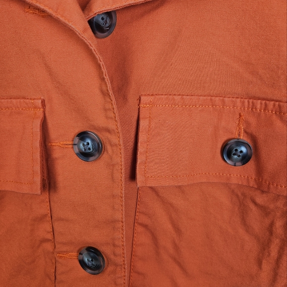 CAbi Orange Tiger Lily Swing Resort Jacket Size XS - Picture 5 of 9